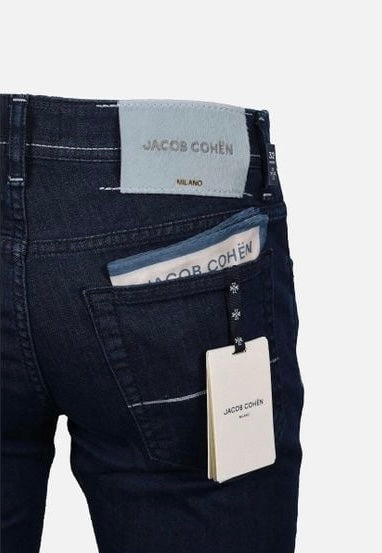 Jacob Cohen Slim Fit Jeans BARD - Dark Blue